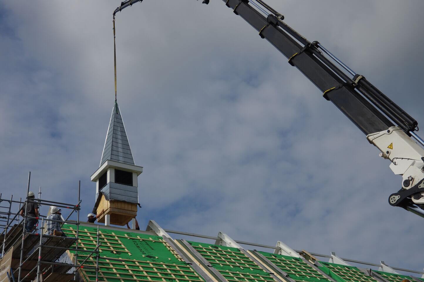 Torenspits Hersteld Hervormde kerk Stellendam